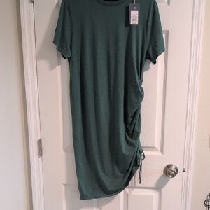 Universal Thread Green T-Shirt Dress
